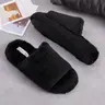 KOLILI Women's Classic Thick Cushioned Fuzzy House Slippers - Synthetic Rubber Anti-Slip Outsoles, Soft Plush Lining, Cozy Fur Slides for Winter, Gifts for Girlfriend | Spotlight Day,outdoorfun