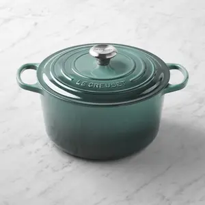 Le Creuset Signature 6.5-Qt Enameled Cast Iron Deep Round Oven, Ocean