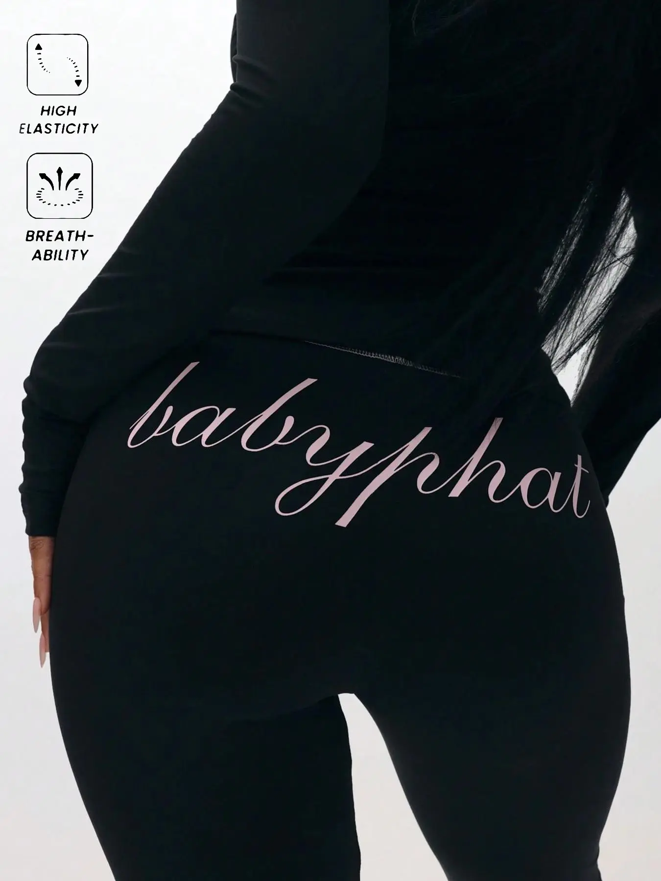 Babyphat Bell Bottoms High-Waisted Crossed Leggings, Ultra-Soft Fabric, Slimming Cut, Casual Fashion for Gym and Streetwear, Gym Fitness Leggings, High Waisted Athletic, Athleisure Style Bottoms, Activewear Bottoms, Activewear Pants, High Waists Leggings