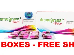 2 PACK Demograss CLASSIC 100% ORIGINAL Clasico Demograss 2 MESES 60 CAPSULES