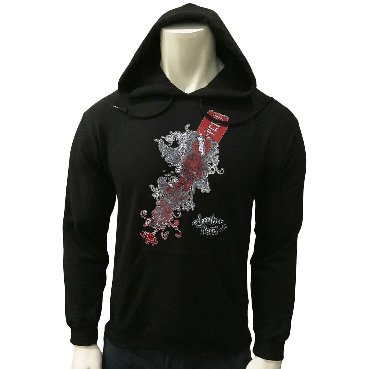 New Peru Sash Inka Peruvian Patriotic Men's Hoodie Sweatshirt S M L XL