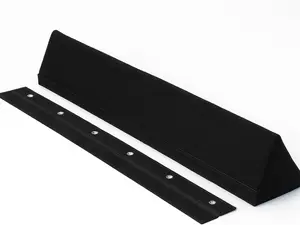 Golf Enclosure Triangle Bumpers Impact-Absorbing Safety Padding for Simulator Edges – Connectable Design Rebounds Golf Balls – Fits Bottom Edge or Poles