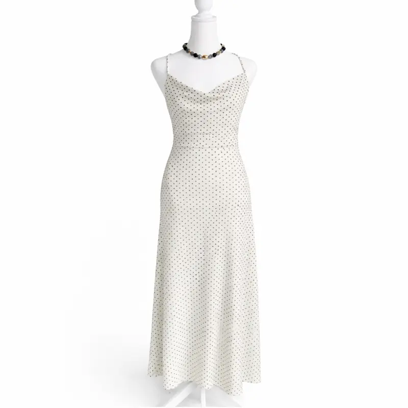 indah polka dot dress - TikTok Shop