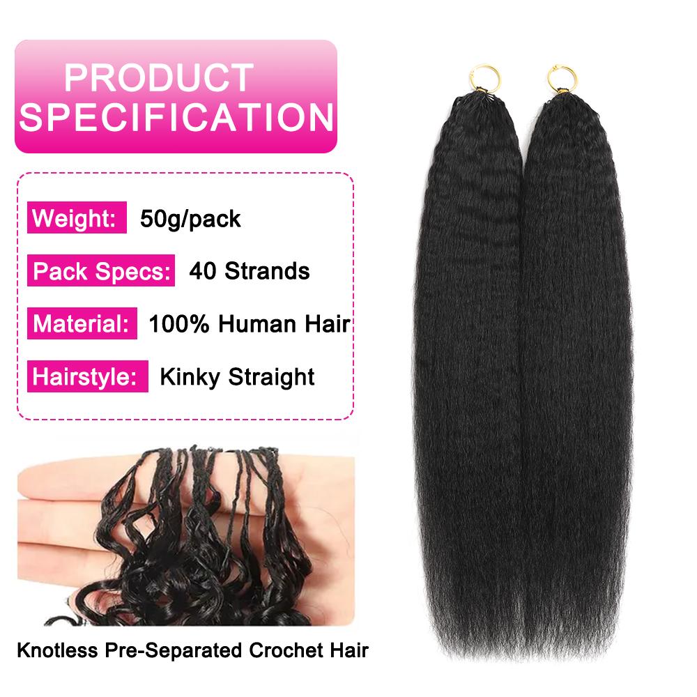 Asakiss Human Hair Feather Crochet Extensions - Burmese Curly, Knotless Water Wave, Pre-Separated for Boho Braids & Hair Braids, 4-5 Packs (48-52g/Pack) for Full Head, Glueless Lightweight Time-Saving Protective Styles with Curled Waves