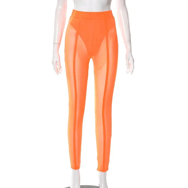 See through me Slim-fitting Polyester
