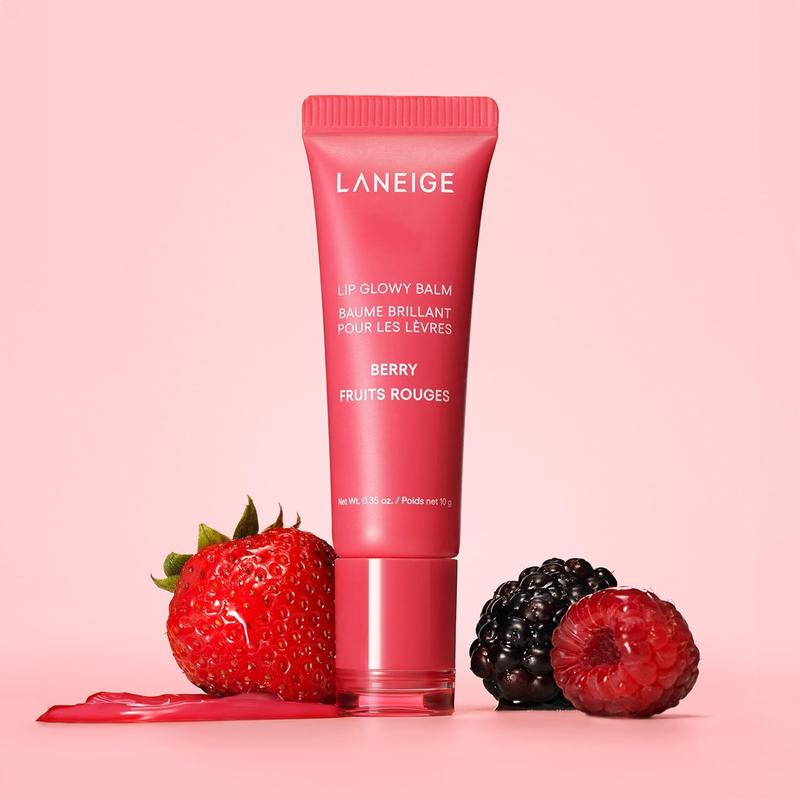 Laneige Lip Glowy Balm, Hydrating and Glossy Tinted Lip Care with Shea Butter, Korean Skincare, Lightweight Moisturizer