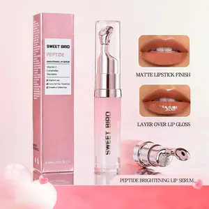 Hydrating Glossy Lip Balm for Dry Lips, Moisturizing & Nourishing Formula, Soothes Cracked Skin, Long-Lasting Hydration, Essential Care for Chapped Lips