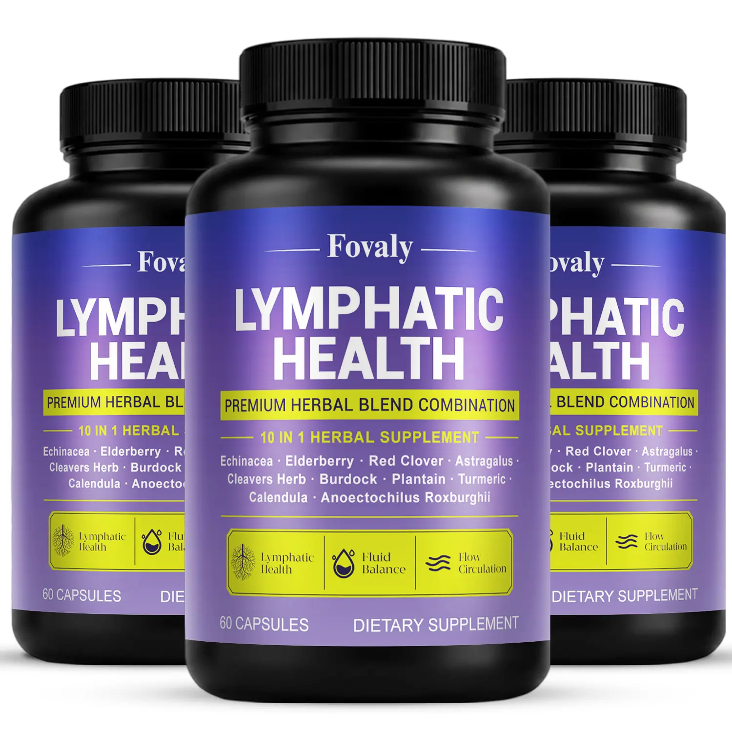 3 BOTTLES HERBAL HEALTH CAPSULES