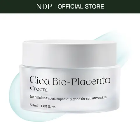 [NDP OFFICIAL SHOP] NDP Cica Gel Face Moisturizer - Fragrance-Free Korean Lightweight Skin Repair Cream for Sensitive Skin, Sunburn Face Cream, Centella Asiatica, 10sec Cool Soothing Relief, Deep Hydration (1.7 fl oz/50ml)