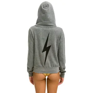 BOLT HOODIE - HEATHER GREY