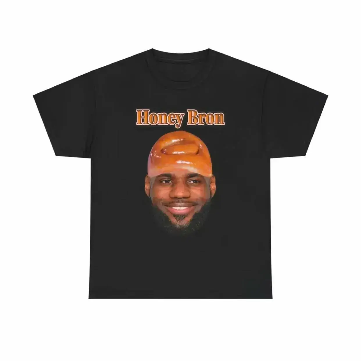 Honey Bron Funny Meme Vintage Tshirt, Baseketball James Lebron Unisex Tee Shirt, Gift for Fan And Friend, Top Menswear Streetwear Shortsleeve men, Adult funny T-shirt, Gift for Woman and Man