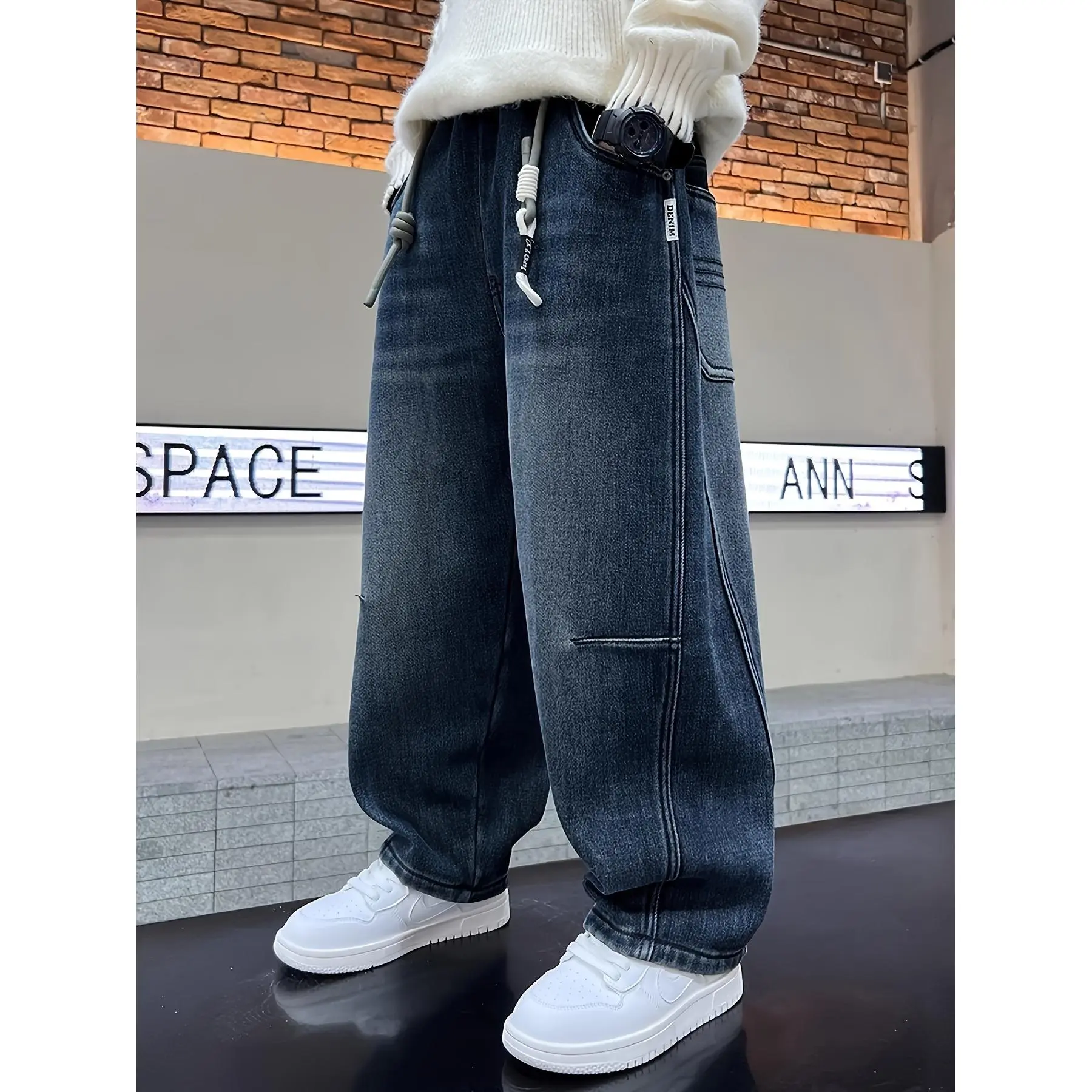 NEWCasual Trousers for Boys |         Adaptable Joggers Suitable for Spring And Autumn |         Highly Sought-After Bottoms for Teenage Boys |         Perfect Gift for Energetic Boys |         Available in Sizes 8 to 16, for Outdoor