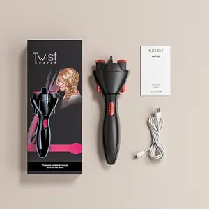 Popular hair curlers, automatic hair braiders, DIY hair braiders, hair braid-making machines, electric hair braiders Electronic Braiding