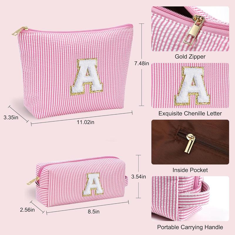 YOOLIFE Christmas Gifts for Girls | Personalized Initial Makeup Bag Pink Cosmetic Bag Travel Toiletry Bag Girlfriend Teacher Gifts 11 12 13 14 15 16 Years Old Girl Gifts Teen Girl Gifts Trendy Stuff A No Brand YOOLIFE Christmas Gifts for Girls | Personalized Initial Makeup Bag Pink Cosmetic Bag Travel Toiletry Bag Girlfriend Teacher Gifts 11 12 13 14 15 16 Years Old Girl Gifts Teen Girl Gifts Trendy Stuff A No Brand