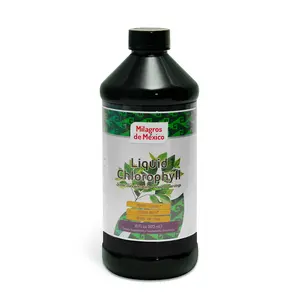 Milagros de Mexico Liquid Chlorophyll with Mint, 16 oz – Concentrated Plant-Based Supplement