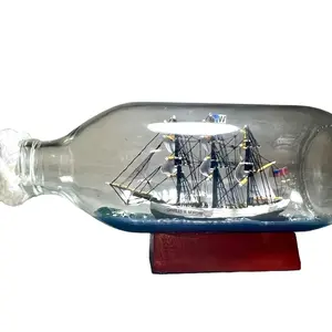 Charles Morgan ship in a bottle Handmade Handmade Handmade Handmade