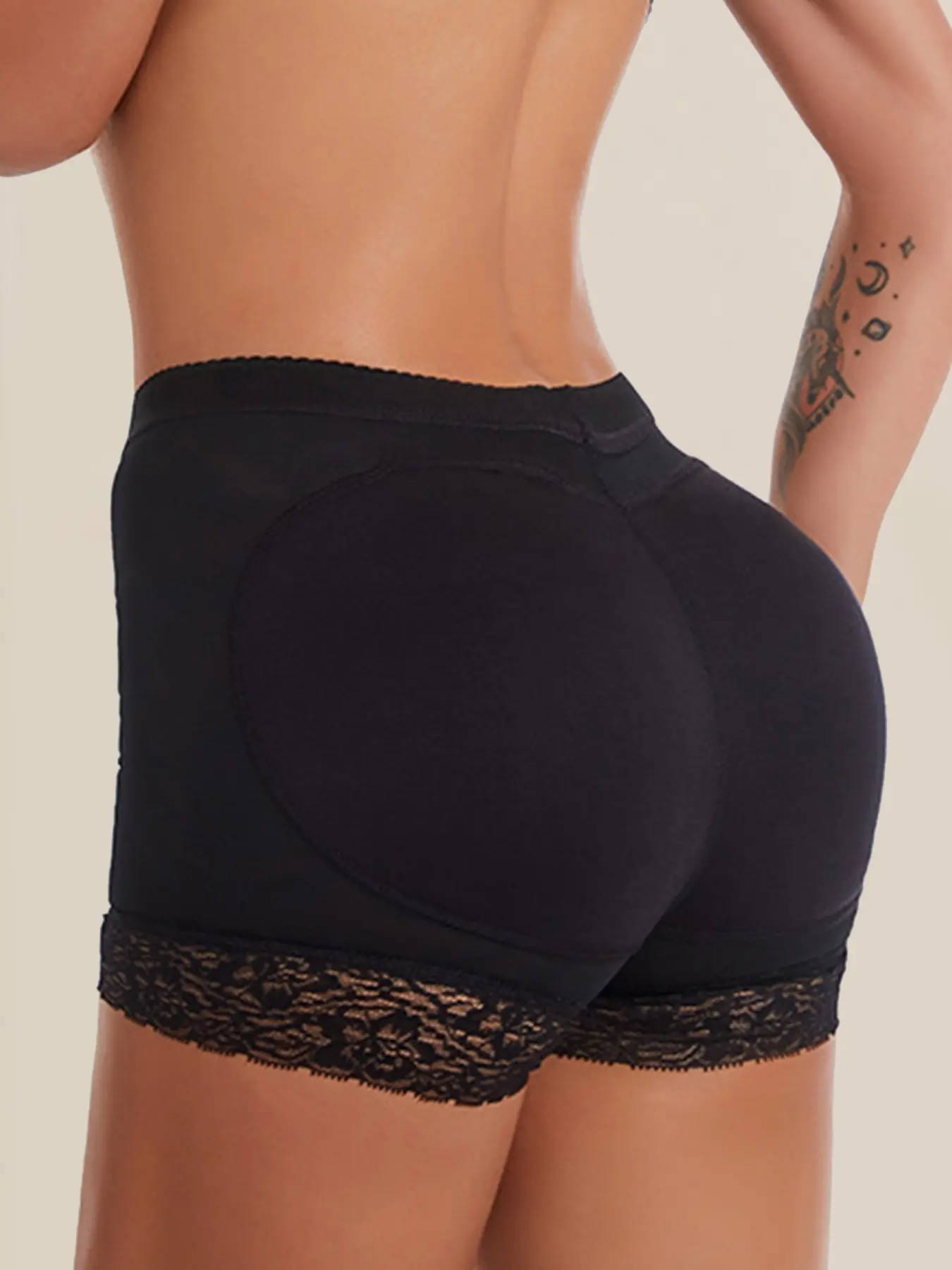 Women Buttocks Padding Panties Butt Lifter Shaper Body Waist Trainer Tummy Slimming Sheath Woman Flat Belly Pad Hip Shapewear Fake Ass Underwear Body Shaping Underwear Womenswear