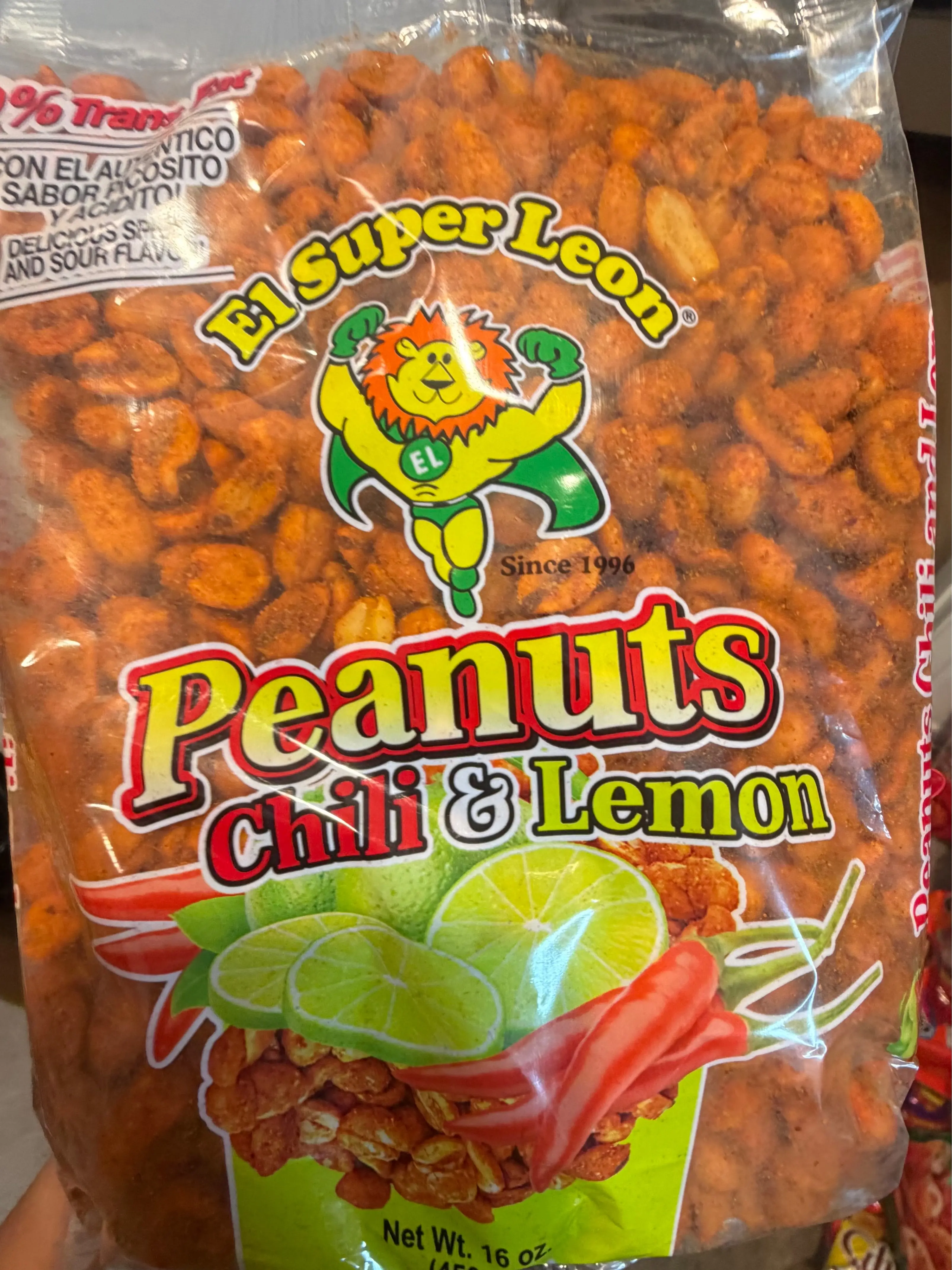 peanuts chili y lemon