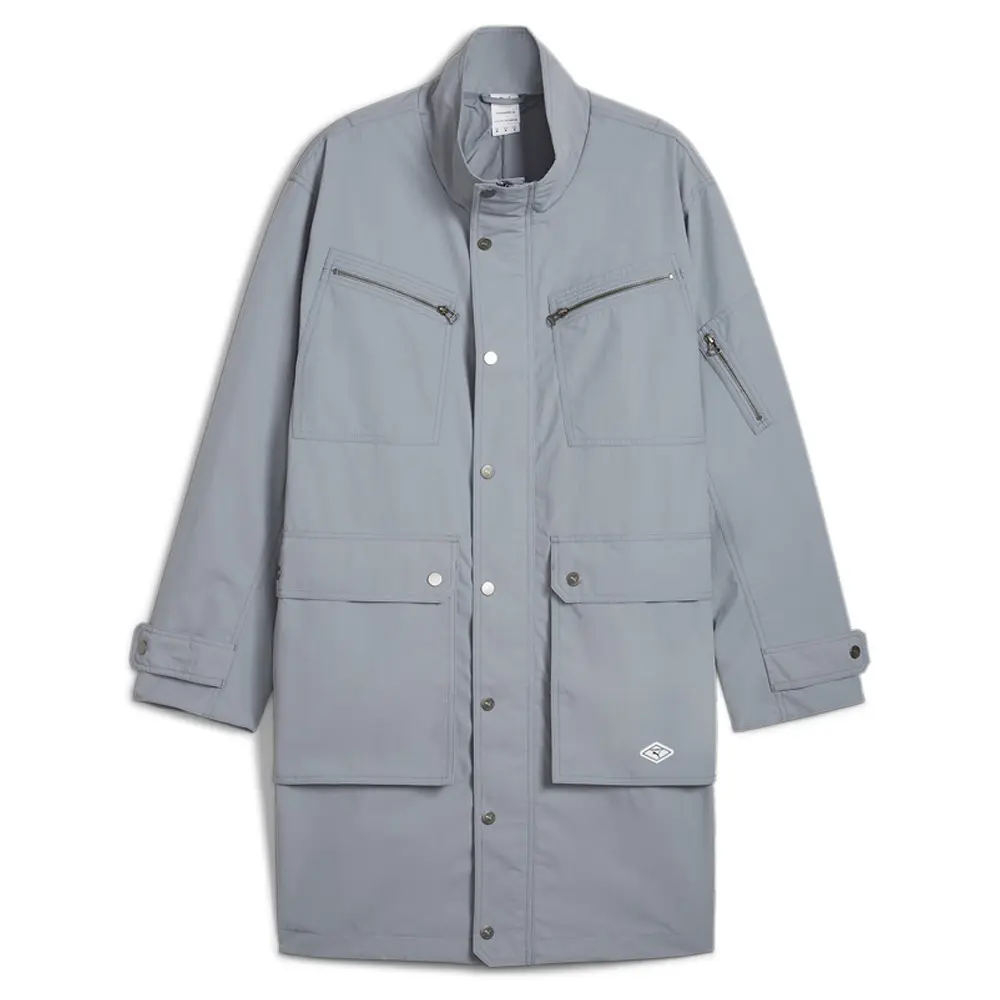 PUMA Mens X Namamica Woven Coat Athletic Outerwear Casual - Grey