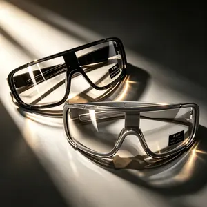 Outdoor Sports glasses — Retro Tortoiseshell Lightweight Frames with Impact-Resistant, UV400, Anti-Glare Lenses; Stylish Protective Eyewear for Everyday Outdoor Activities.