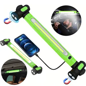 Magnetic Work Light - 3000LM Rechargeable LED Work Light Bar, 5200mAh Under Hood Mechanic Light for Garage, Workshop, Vehicle Inspection
