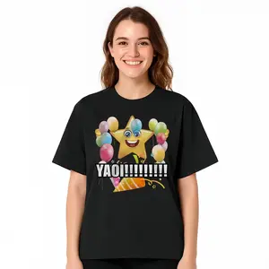 Gildan Pastel Yaoi T-shirt with Soft Girl Aesthetic Kawaii Charm and Drama - Heavy Cotton Graphic Crew Neck Short Sleeve T-Shirt for All Seasons Streetwear - Casual