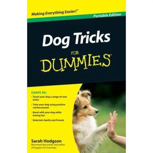USED-Dog Tricks For Dummies by Sarah Hodgson (Paperback)