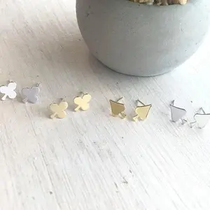 Clover Spade Earrings