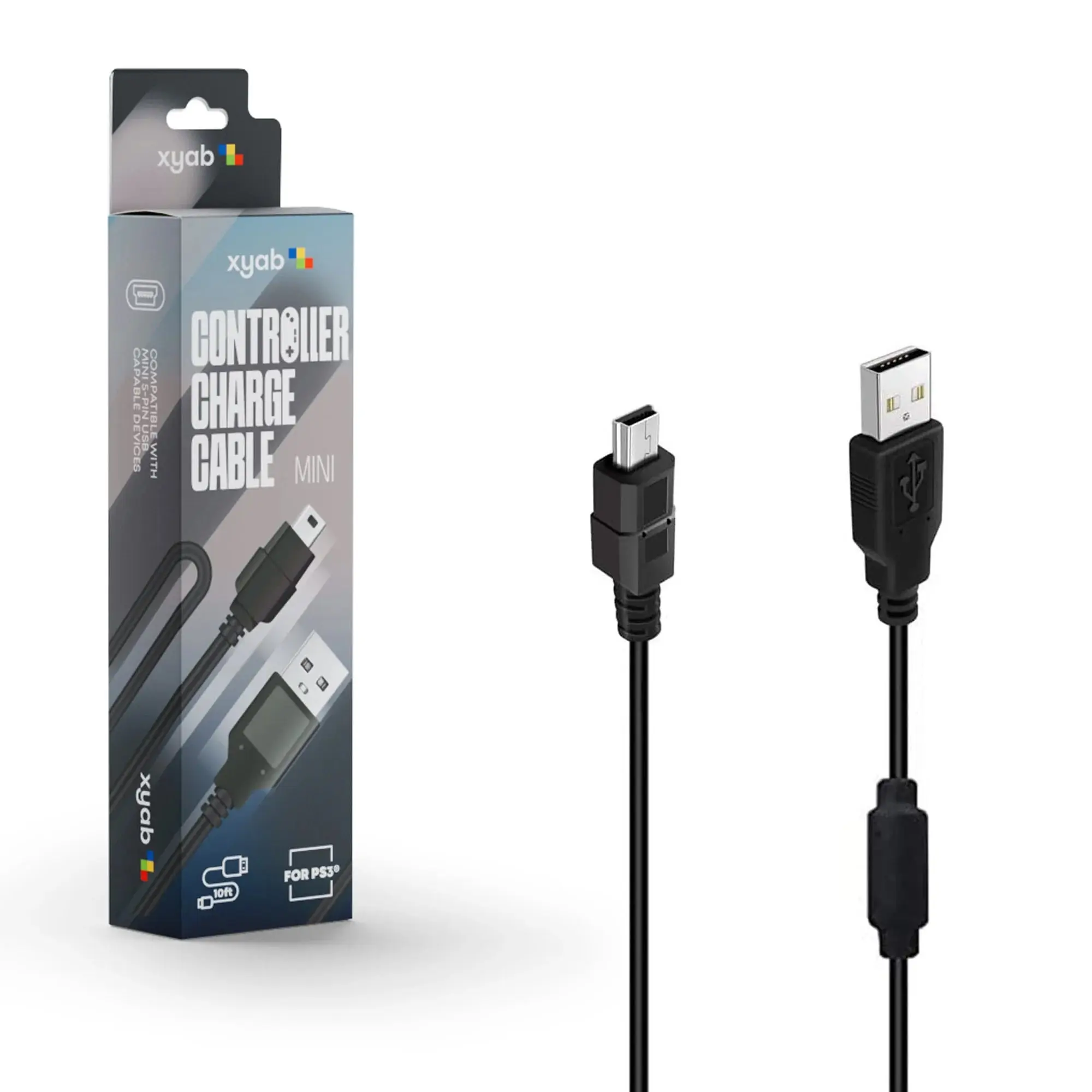 Controller Charging Cable - Mini (10 ft)