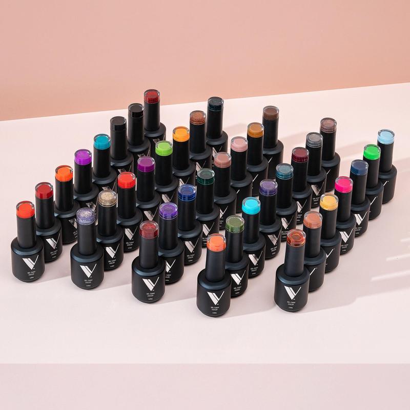 Gel Polish Quarter Line – Moody Tones – 10ml Soak-Off Gel Polish |  Glossy, Salon-Quality Cosmetic Gel Nail Polish Set – Smooth, Long-Lasting Manicure, Easy Application, UV/LED Soak-Off Formula