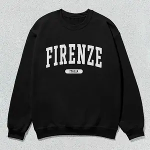 Firenze Sweatshirt Italy Collegiate Crewneck Sweater Unisex