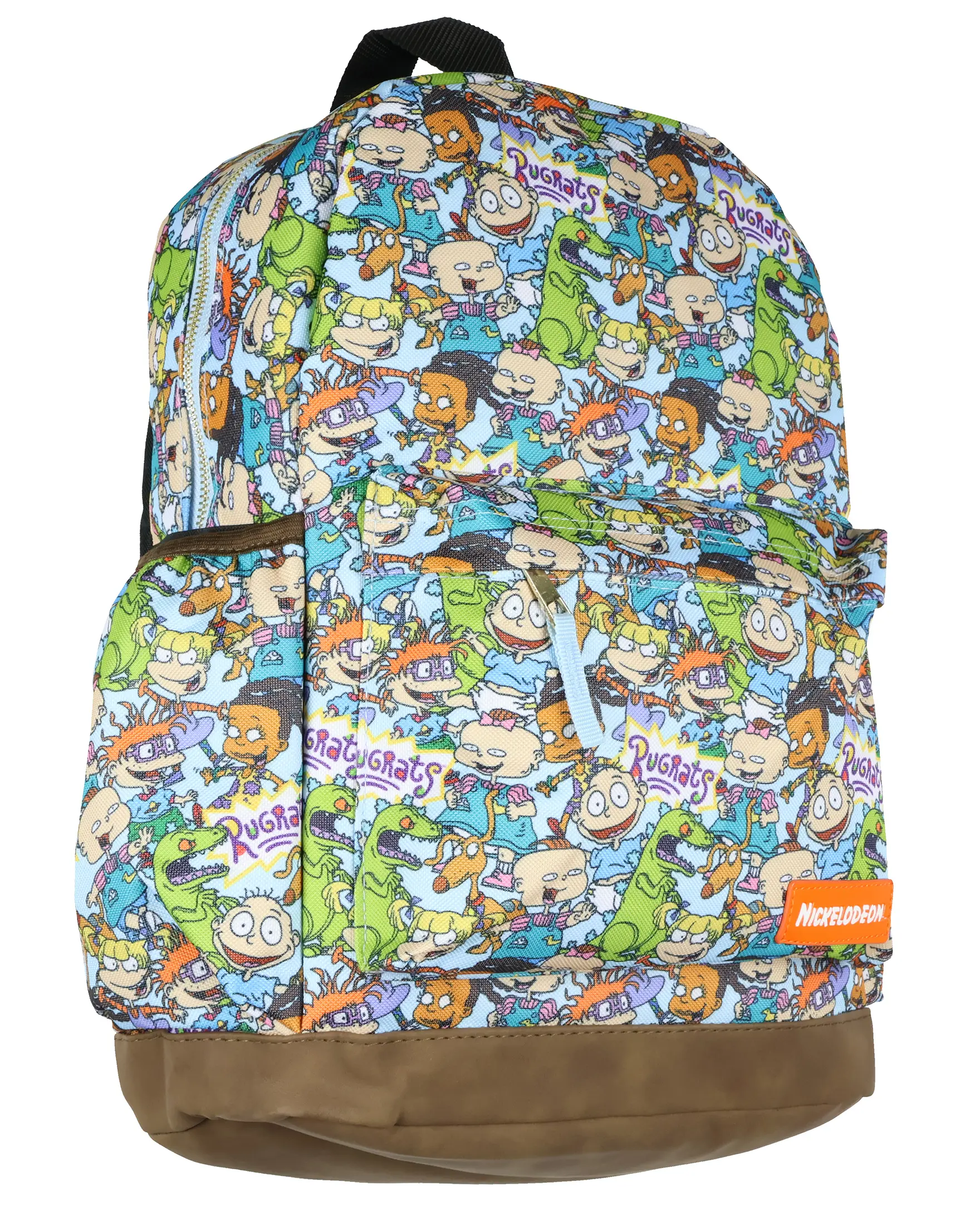 Nickelodeon Rugrats Chuckie Tommy Angelica Travel School Dual Compartment Backpack For Daily Use 17" Nickelodeon Rugrats Chuckie Tommy Angelica Travel School Dual Compartment Backpack For Daily Use 17"