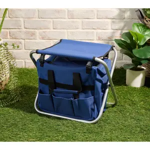 P.S. Home Portable Garden Seat with Removable Tool Bag P.S. Home Portable Garden Seat with Removable Tool Bag