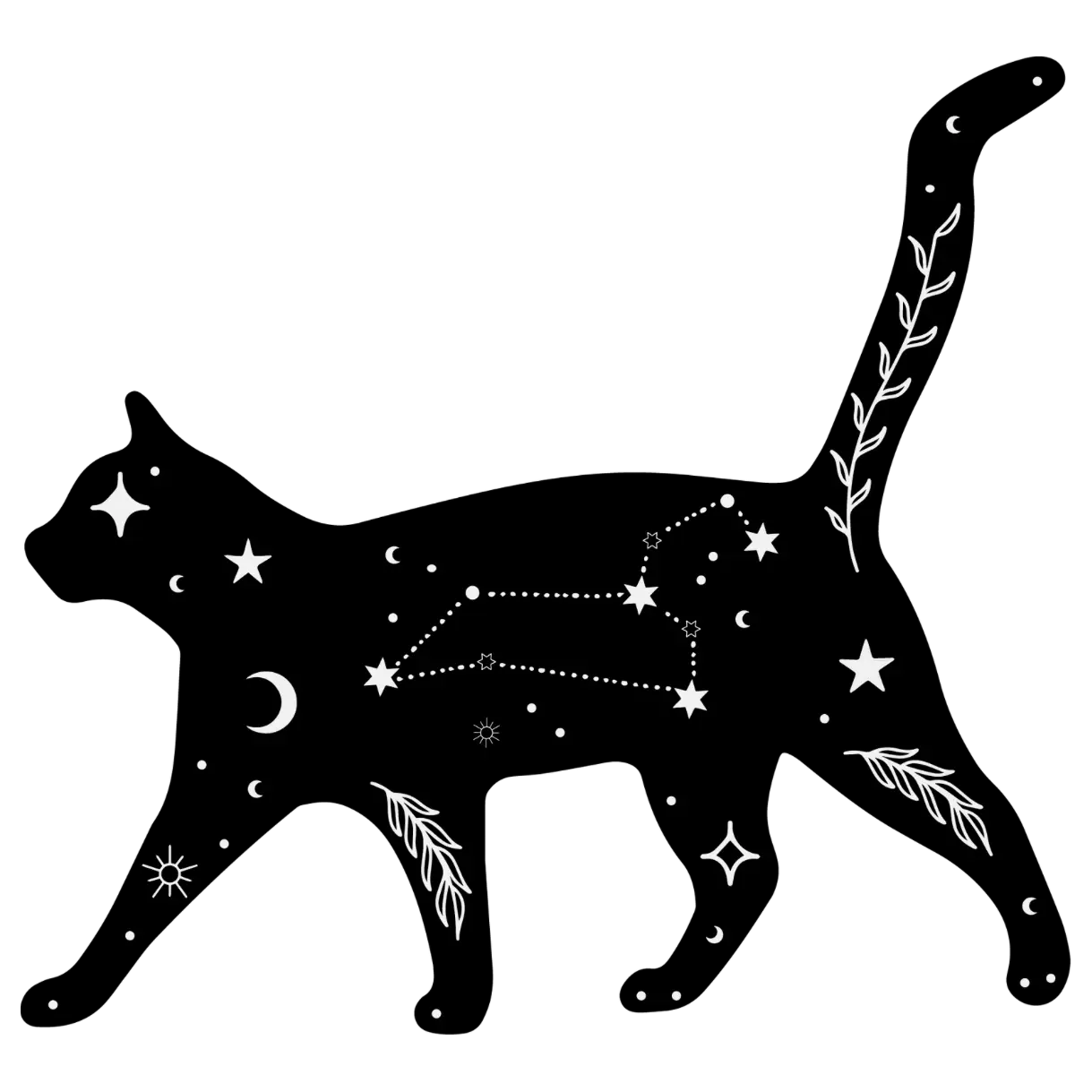 Galaxy Cat Sticker