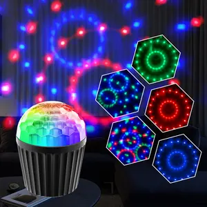 Mini Magic Ball Projection Light Small Party Light with Remote Control Atmosphere Light Lamp Decoration