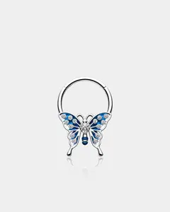 Rainforest Butterfly Septum Rings