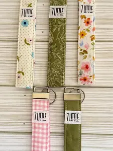 Fabric Keychain Wristlet