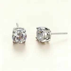 The dazzling earrings can be worn by both men and women regardless of gender. They require ear holes.Rich and elegant, with a slightly hip-hop style in personality.
