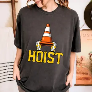 Comfort Colors HOIST The Traffic Cone T-shirt, Funny Pittsburgh Baseball Tee, Pirates Base ball Meme Shirt, HOIST Meme Traffic Cone Shirt