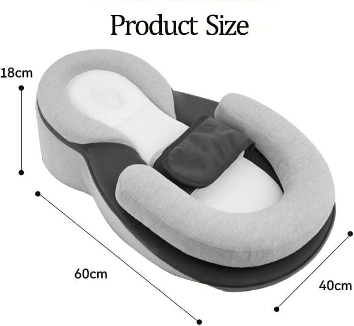 Rest Nest Baby Bed Feeding Nest Baby Bed, Tummy Time Pillow, for Comfortable Play & Feeding Support Cribs Bassinet