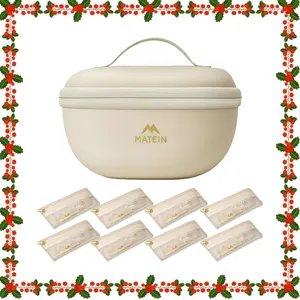 MATEIN Travel Jewelry Pouch Organizer with 8 Zipper Bags, Pebble Style Travel Jewelry Holder with Mirror, Tangle Free PU Leather Necklace Case with Pouches, Elegant Earring Ring Storage Box for Women summerwins
