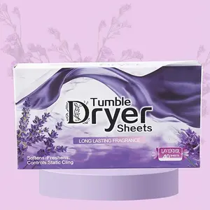 40pcs Long-Lasting Freshness Dryer Sheets, Smooth Clothes, Eliminate Odors, Pleasant Aroma, Reusable Fabric Softener, Essential Cleaning Products