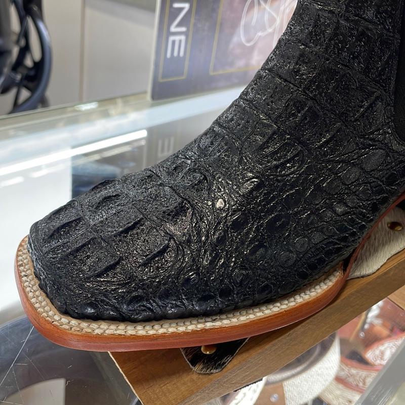 Botín Cocodrilo Nuca grabado Tennessee