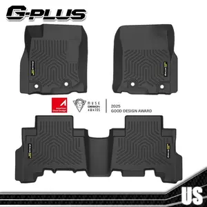 3D Floor Mats Liners TPE All Weather Fit For 2014-23 Toyota 4runner Lexus Gx460 Upgraded Version G-PLUS