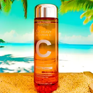 Korean 5 Heavy Vitamin C Toner, Moisturizing Face Toner With Citrus Fruit Extract ,Hyaluronic Acid& Niacinamide for Glass Skin