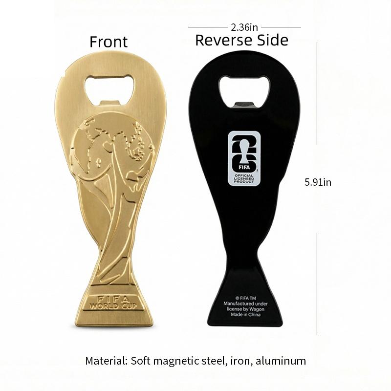 【FIFA World Cup 2026】Official Licensed FIFA Glass Beer Mug & Bottle Opener Set Premium Soccer Fan Gear Gift for Gameday Parties & Decor 【FIFA World Cup 2026】Official Licensed FIFA Glass Beer Mug & Bottle Opener Set Premium Soccer Fan Gear Gift for Gameday Parties & Decor