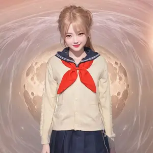 Japanese JK school uniform,Cosplay Costume,5in1,skirt+coat+suit+tie+socks! make you sexy cute beautiful!My Hero Academia Himiko Toga style! fantasy