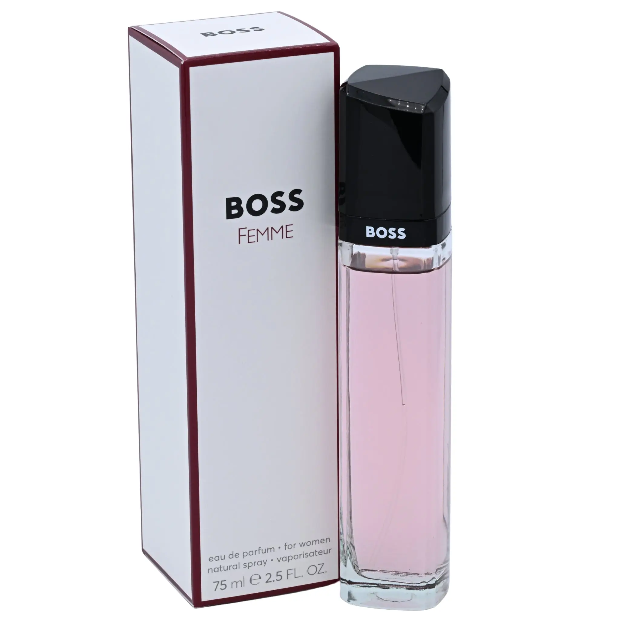 HUGO BOSS Femme Eau de Parfum Spray for Women, Floral Citrus Scent with Jasmine & Rose Notes, 75ml, Daytime Spray, Edp, Fresh Fruity, Modern Floral, One Bottle