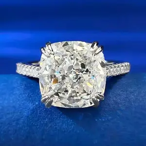 [ # ZA302](Samuel)5CT Lab Created Gemstone Fashion  Ring