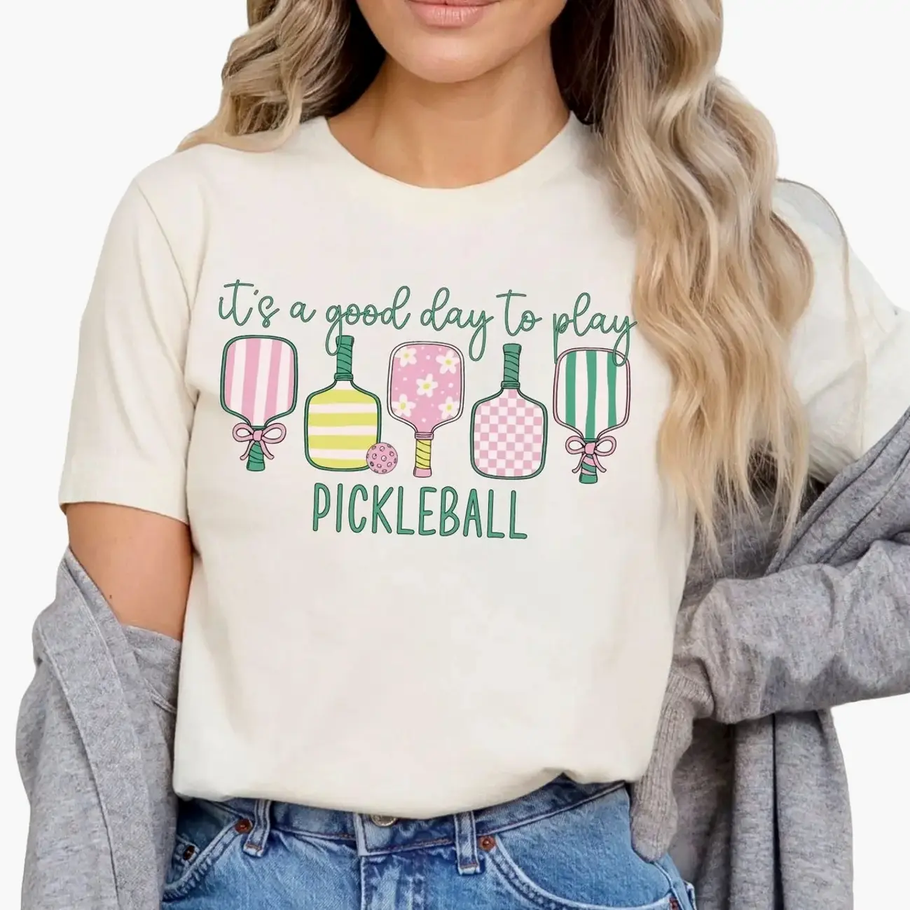 Coquette Pickleball Shirt, It's A Good Day To Play Pickleball Shirt, Women Gifts Pickleball Shirt for Bachelorette Pickleball Party Shirts